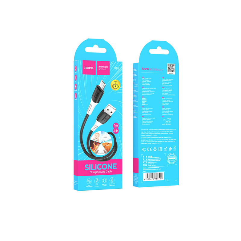 X82M CABLE DE DATOS HOCO X82 MICRO - Imagen 1