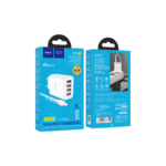CARGADOR HOCO C102A QC3.0 - 4 USB + CABLE MICRO