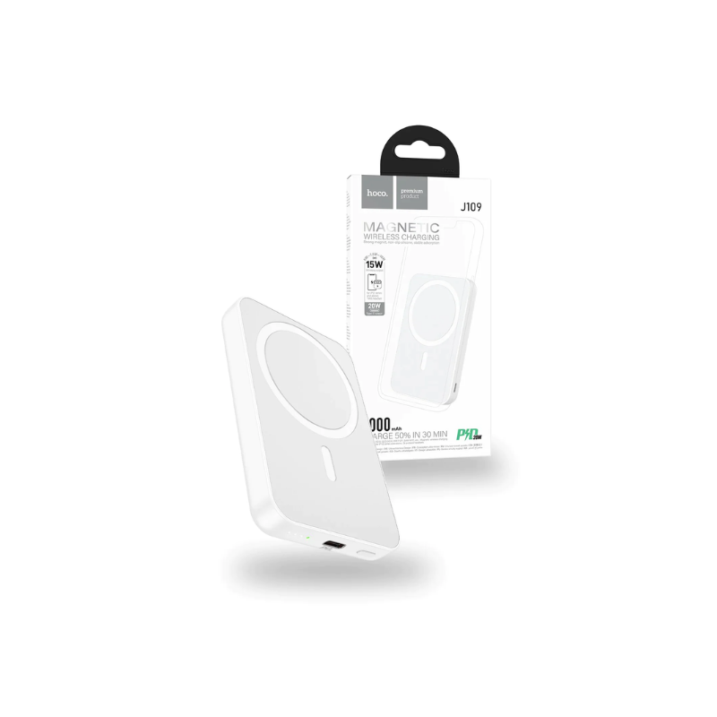 J109 POWER BANK HOCO J109 5000 MAH PD20W MAGNETIC FAST - Imagen 1