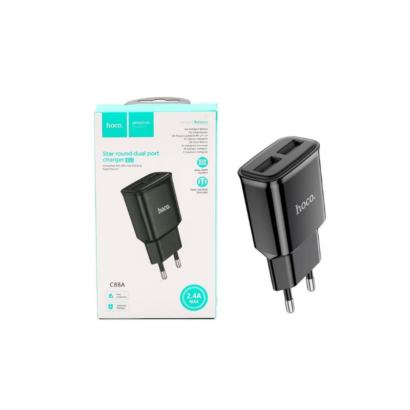 TCC88A CARGADOR HOCO TIPO C 2.4A C88A - Imagen 1