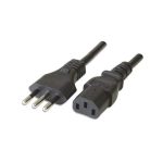 CABLE ALIMENTACION PC- 3 EN LINEA 1.5 METROS