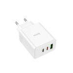 CARGADOR HOCO PURE PD40W 2 TIPO C 1 USB-A C126A